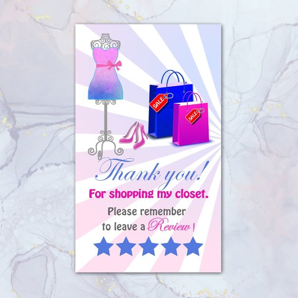 200 Thank You Cards - Picture 3 of 14